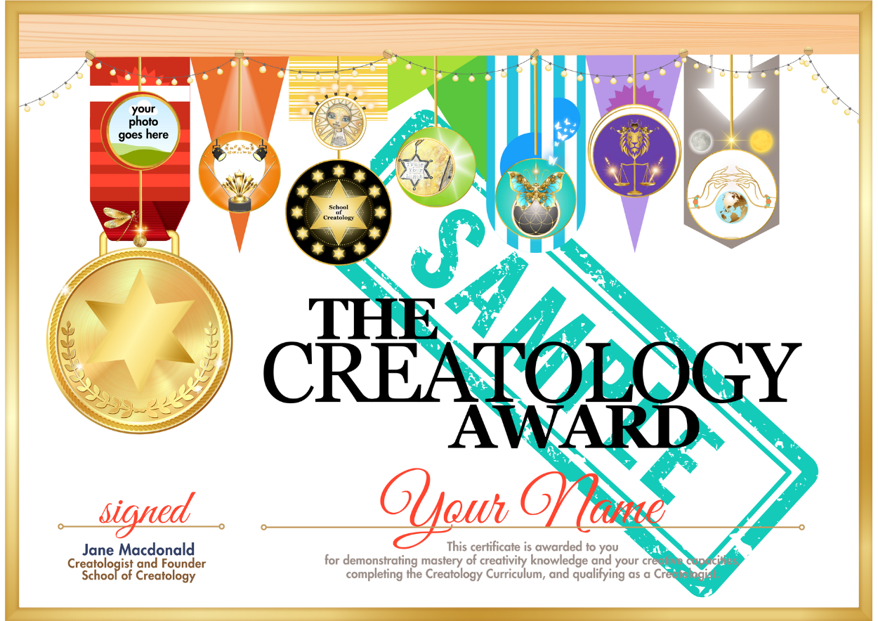 Creatology Award by the School of Creatology